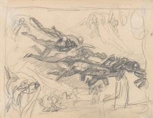 The Temptation of Christ by George Romney