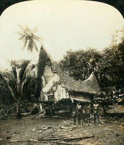 A Native Hut, Sariba, British New Guinea