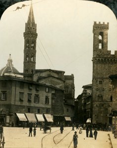 Piazza San Firenze, Florence, Italy, c. 1909
