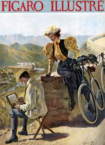 Young Woman Watching Man