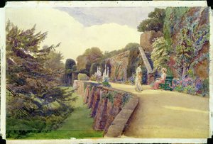 The Terrace at Berkeley Castle, Gloucestershire, 1887
