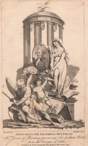 Monument for Sir Joshua Reynolds