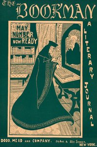 Poster for an Edition of The Bookman by George Scotson Clark
