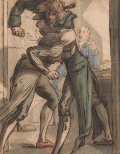 Shepheard, Field and Haughton (fighting) by George Shepheard