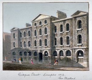 Giltspur Street Compter, City of London, 1812 by George Shepherd