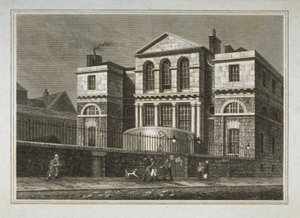 View of the Sessions House, Old Bailey