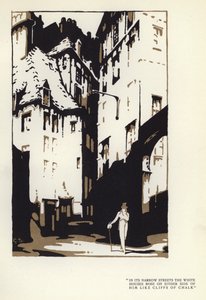 Illustration for The Happy Hypocrite by Max Beerbohm by George Sheringham