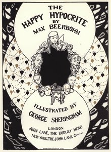 Illustration for The Happy Hypocrite by Max Beerbohm by George Sheringham