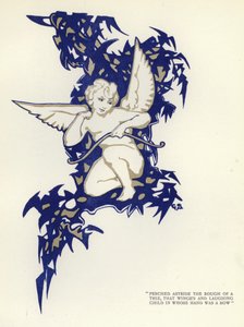 Illustration for The Happy Hypocrite by Max Beerbohm by George Sheringham