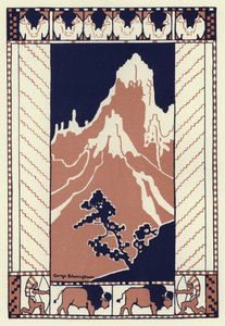 That Night When All the Village Was Asleep, the Boy Went to the Foot of the Mountain by George Sheringham