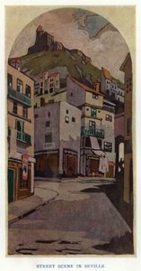 The Duenna by Sheridan: Street Scene in Seville