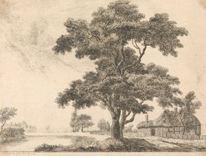 Landscape with Windsor Castle by George Simon Harcourt