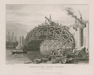 Works of the Strand Bridge by George Smith