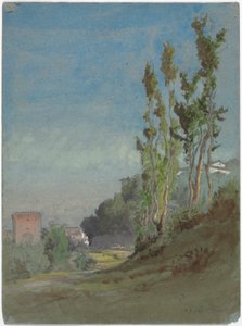Albano, Italy, c.1872 by George Snr. Inness