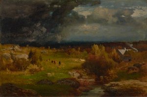 Clearing Up by George Snr. Inness