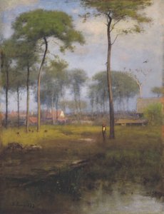 Early Morning, Tarpon Springs by George Snr. Inness
