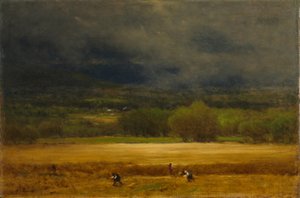 The Wheat Field, c. 1875-77 by George Snr. Inness