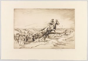 2nd Lancers at Epehy, 1st December 1917 by George Soper