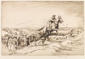 2nd Lancers at Epehy, 1st December 1917 by George Soper