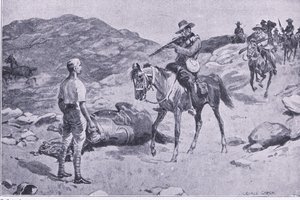 A gallant deed on the march to Hoopstad, After Pretoria: The Guerilla War