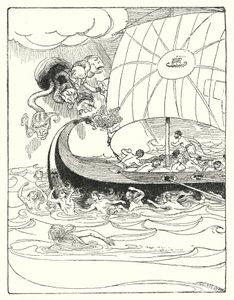 And they caught the ship and guided her, and passed her on from hand to hand by George Soper