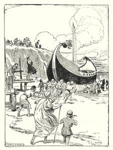 Jason and the Argonauts: "The Good Ship Argo Leapt Up from the Sand upon the Rollers, and Plunged Onward Like a Gallant Horse" by George Soper
