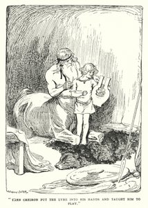 Jason and the Argonauts: "Then Cheiron Put the Lyre into His Hands and Taught Him to Play" by George Soper