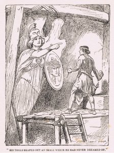 The Golden Fleece: His Tools Shaped Out an Image Which He Had Never Dreamed Of by George Soper