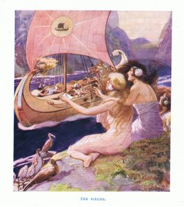 The Sirens, from The Heroes Published by George Allen and Unwin 1929