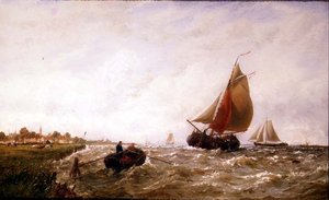 Shipping off a Dutch Coastline