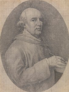 Study for the Self-portrait in Enamel by George Stubbs