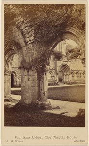 Fountains Abbey. The Chapter House