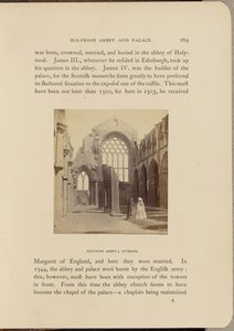 Holyrood Abbey; Interior by George Washington Wilson