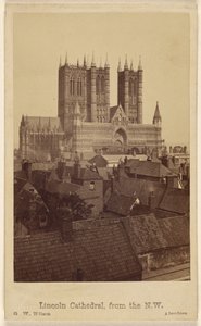 Lincoln Cathedral, from the N.W. by George Washington Wilson