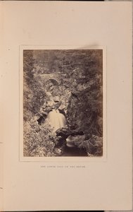 The Lower Fall on the Bruar by George Washington Wilson