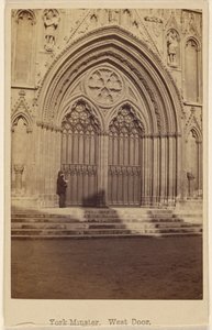 York Minster, West Door by George Washington Wilson