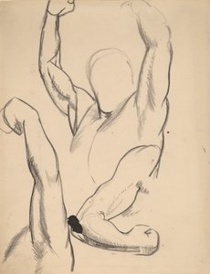 Arms of a Boxer, 1916 by George Wesley Bellows