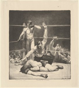 Counted Out, First Stone by George Wesley Bellows