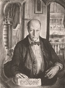 George Wesley Bellows Self-Portrait by George Wesley Bellows