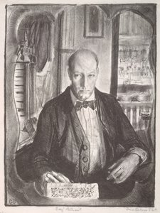 George Wesley Bellows Self-Portrait by George Wesley Bellows