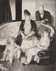 My Family, Second Stone by George Wesley Bellows
