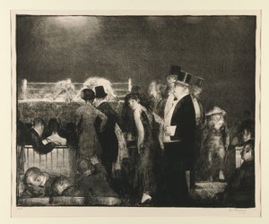 Preliminaries to the Big Bout, No. 8 by George Wesley Bellows