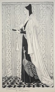 Costume Study by George Woolliscroft Rhead