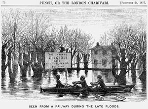 Seen from a Railway During the Late Floods