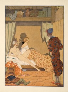 Bedroom Scene, Illustration from 