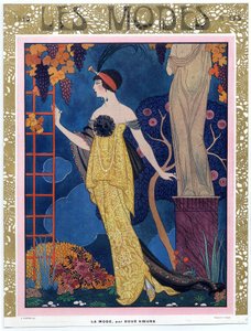 Front Cover of Les Modes; 1913; pub. 1913 by Georges Barbier