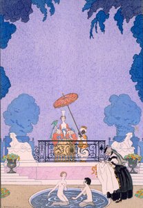 Illustration from a Book of Fairy Tales by Georges Barbier