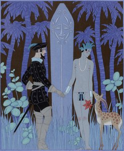 Pocahontas, Princess by Georges Barbier