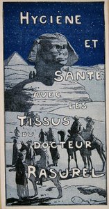 Advertisement for Doctor Rasurel Bandages by Georges Bertin Scott