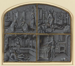 Four Scenes from the Legends of Judas and Pilate by Georges Hurtrel